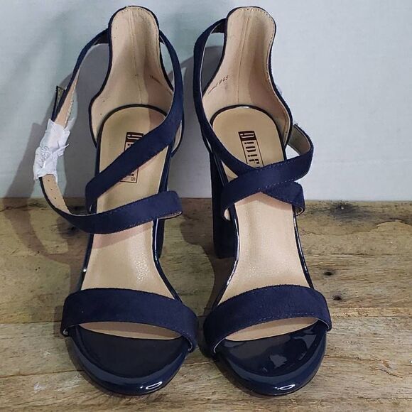 IDIFU Platform Chunky High Heels Dress Sandals Open Toe Ankle Strap Strappy Wedd - Picture 3 of 9